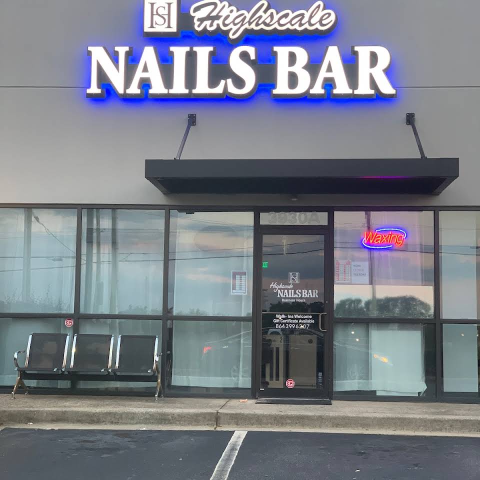 Highscale Nails Bar logo